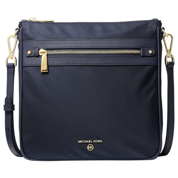 NWT Michael Kors Jet Set Charm Large Crossbody Bag Navy One Size - Picture 1 of 4